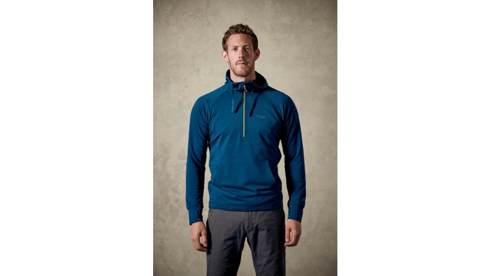 Rab Top-Out Hoody - Mens, Blazon, 2X Large, QBU-46-BZ-XXL