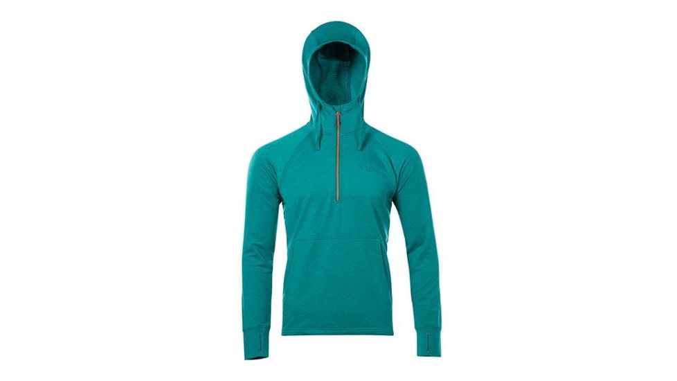 Rab Top-Out Hoody - Mens, Fresh Green, Medium, QBU-46-FG-M