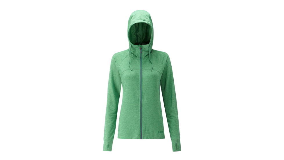 Rab Top-Out Hoody - Womens, Pistachio, 16, QBU-47-PS-16