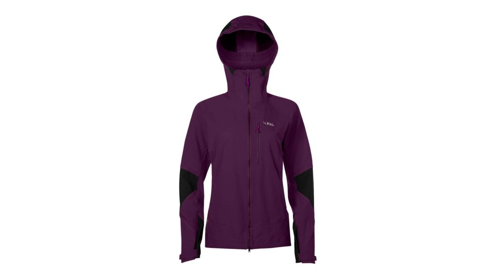 Rab Torque Jacket - Womens, Eggplant, 10, QFU-12-EG-10