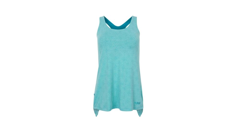 Rab Trance Tank - Womens, Seaglass/Amazon, 8, QBU-51-SE-08