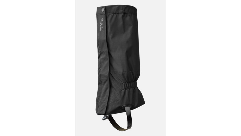 Rab Trek Gaiter, Black, Large, ASR-G43-BL-L
