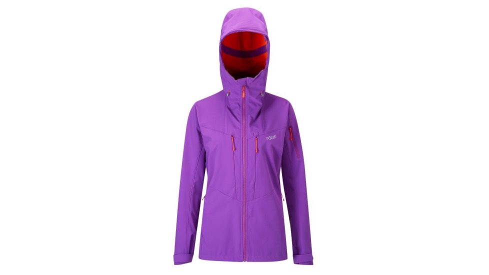 DEMO, Rab Womens Upslope Jacket, Nightshade/ Horizon, 12, QFT-70-NI-12-DEMO