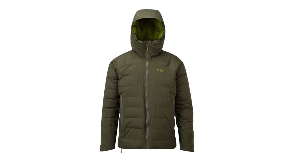 Rab Valiance Jacket, Army/Cactus, 2XL, QDN-62-AR-XXL