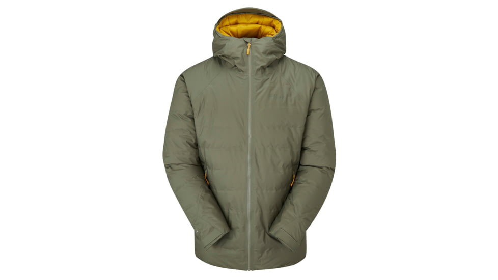 Rab Valiance Jacket - Men's, Light Khaki, Small, QDB-49-LKH-SML
