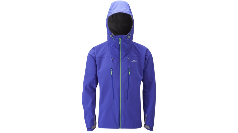 DEMO, Rab Mens Vantage Jacket, Persian/Zinc, Large, QFT-36-PR-L-DEMO