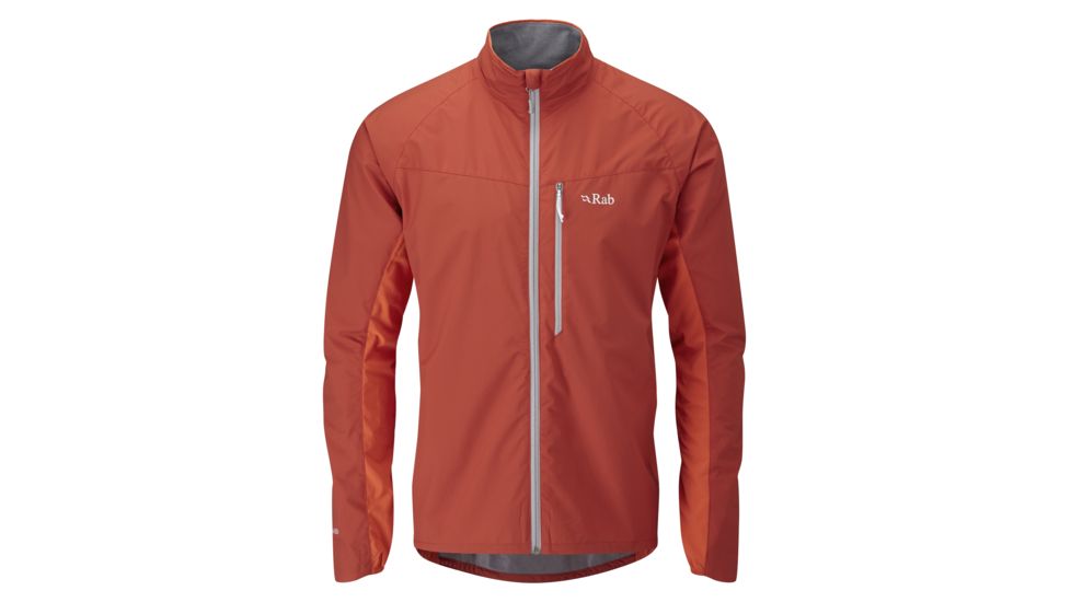 DEMO, Rab Mens Vapour Rise Flex Jacket, Rust/Oxide, Large, QVR-51-RU-L-DEMO