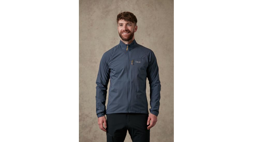 Rab Vapour-rise Flex Jacket - Mens, Steel, Medium, QVR-51-ST-M