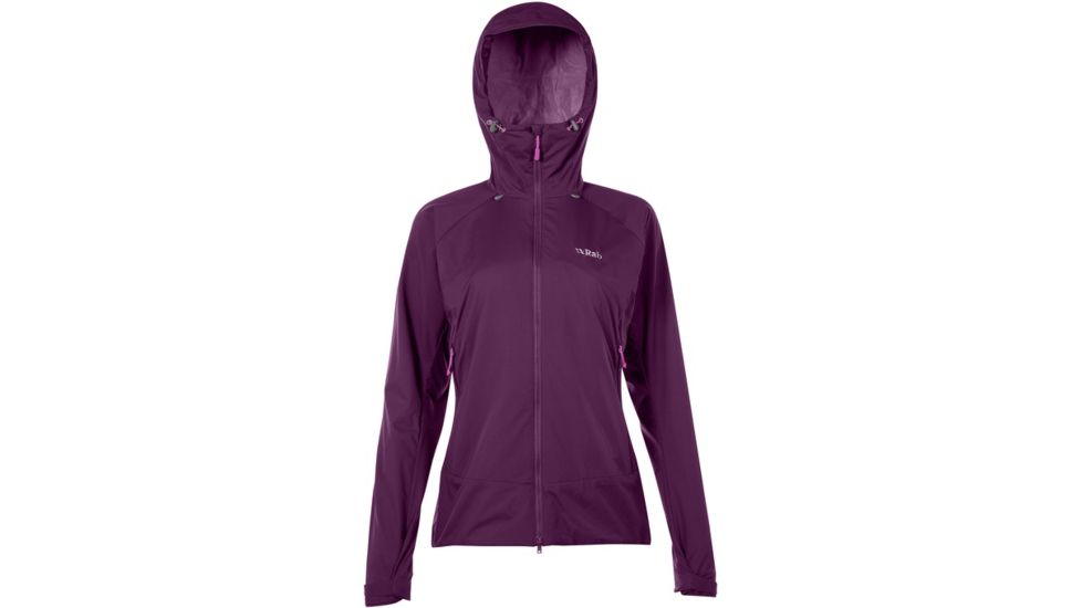 Rab Vapour-Rise Jacket - Womens, Berry, Medium, QVR-60-BY-12