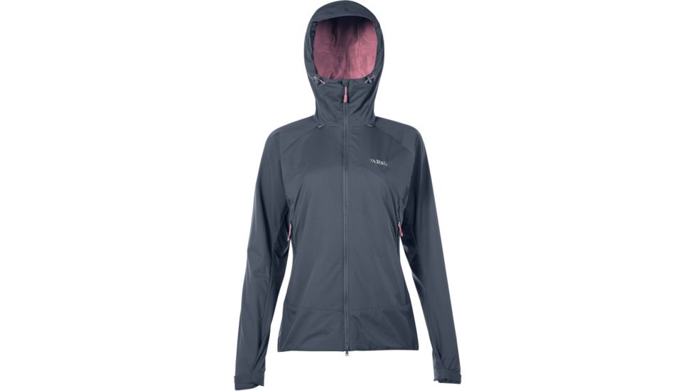 Rab Vapour-Rise Jacket - Womens, Steel, Medium, QVR-60-ST-12