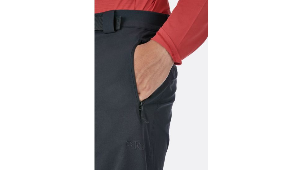 Rab Vector Pants - Men's, 30 in Waist, 34 in Inseam, Black, QFU-18-BL-S-XL