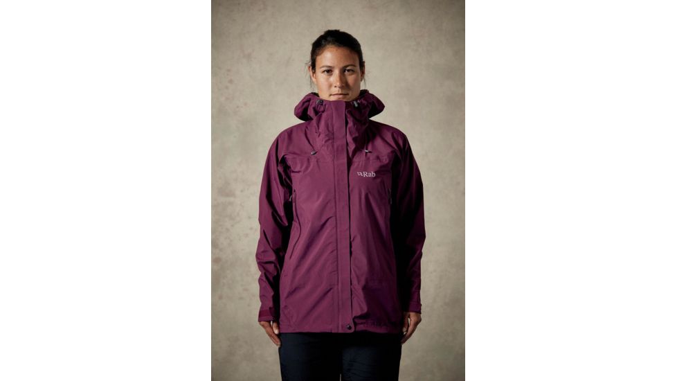 Rab Vidda Jacket - Women's, Berry, 10, QWA-50-BY-10