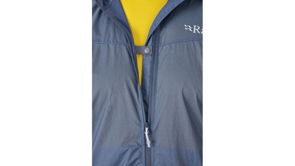 Rab Vital Windshell Hoody - Mens, Shadow, Large, QWS-37-SH-L