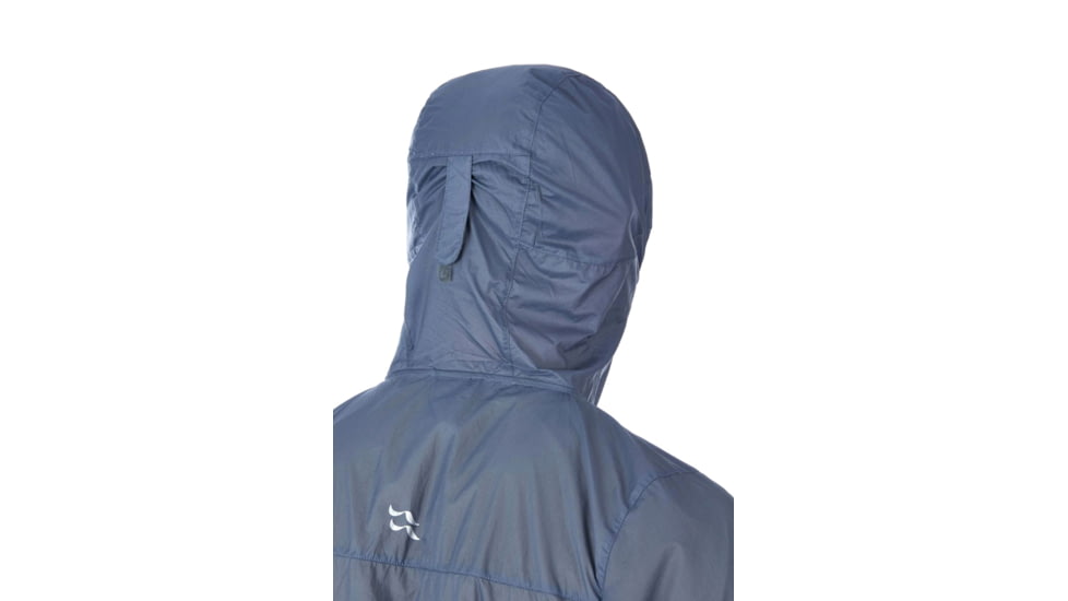 Rab Vital Windshell Hoody - Mens, Shadow, Large, QWS-37-SH-L