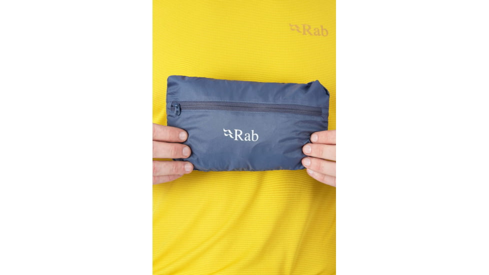 Rab Vital Windshell Hoody - Mens, Shadow, Large, QWS-37-SH-L