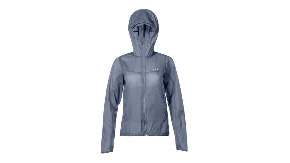 Rab Vital Windshell Hoody - Womens, Shadow, Extra Large, QWS-40-SH-16