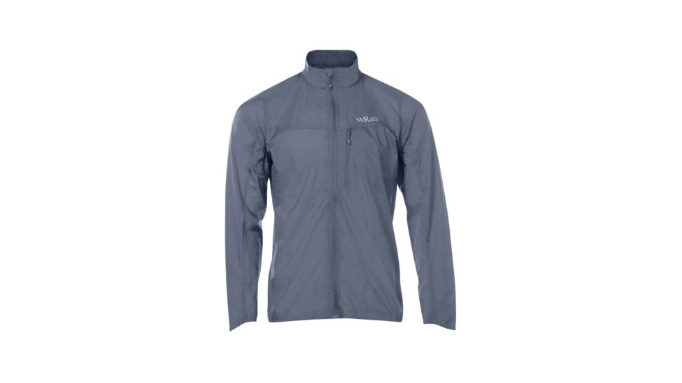 Rab Vital Windshell Jacket - Mens, Shadow, Large, QWS-38-SH-L