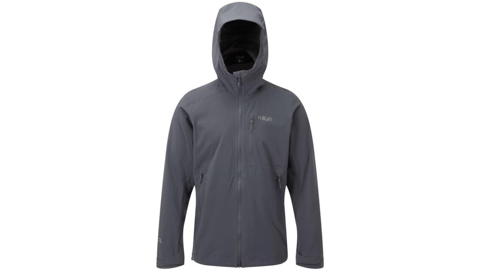 Rab Votive Jacket - Women's, Steel/Granite, Medium, QFU-23-ST-12-DEMO