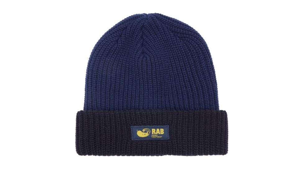 Rab Waffle Knit Beanie - Unisex, Deep Ink, One Size, QAA-73-DI-U