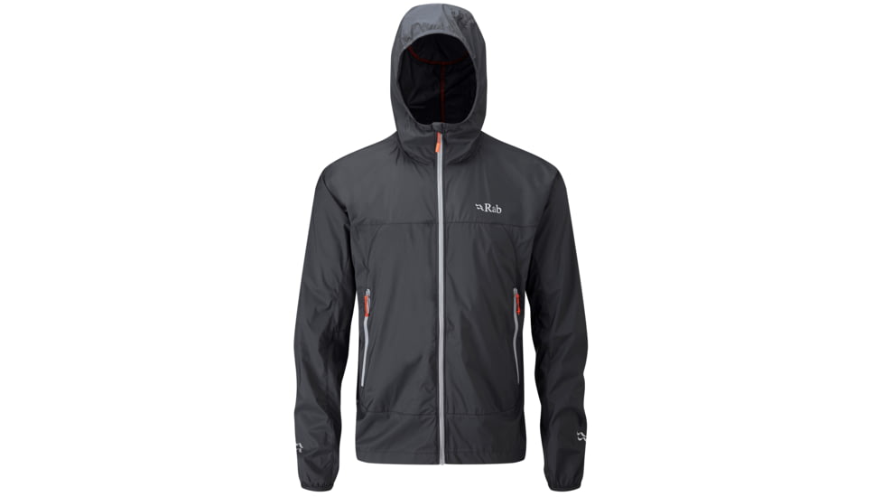Rab Windveil Jacket - Men's-Ebony-Large