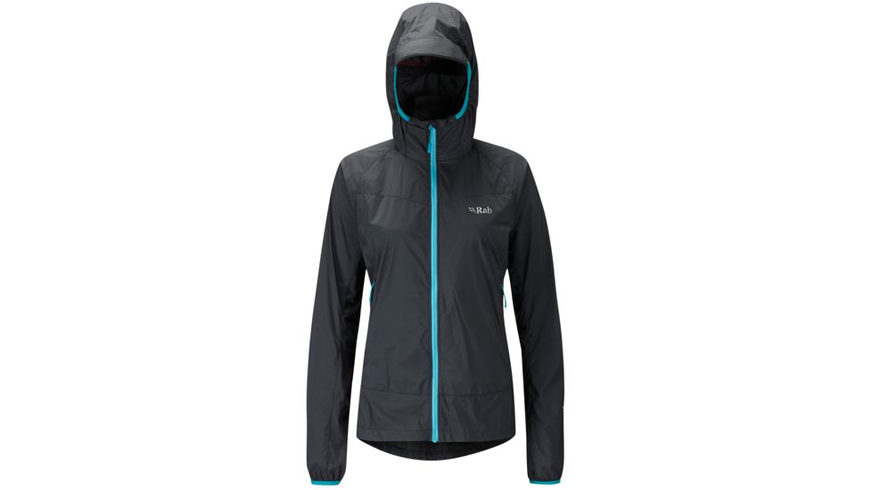 Rab Windveil Jacket - Women's-Ebony-12