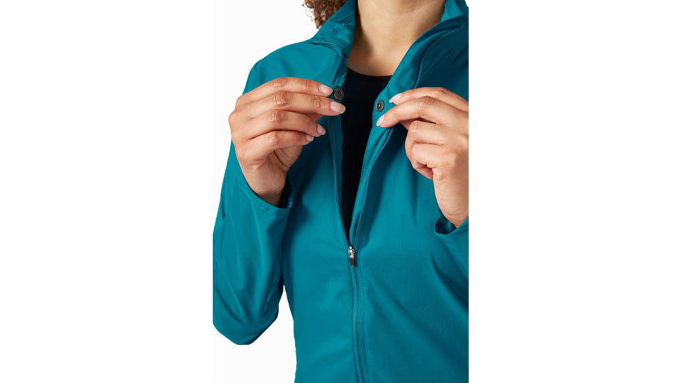 Rab Windveil Jacket - Womens, Ultramarine, 10, QWS-69-ULM-10