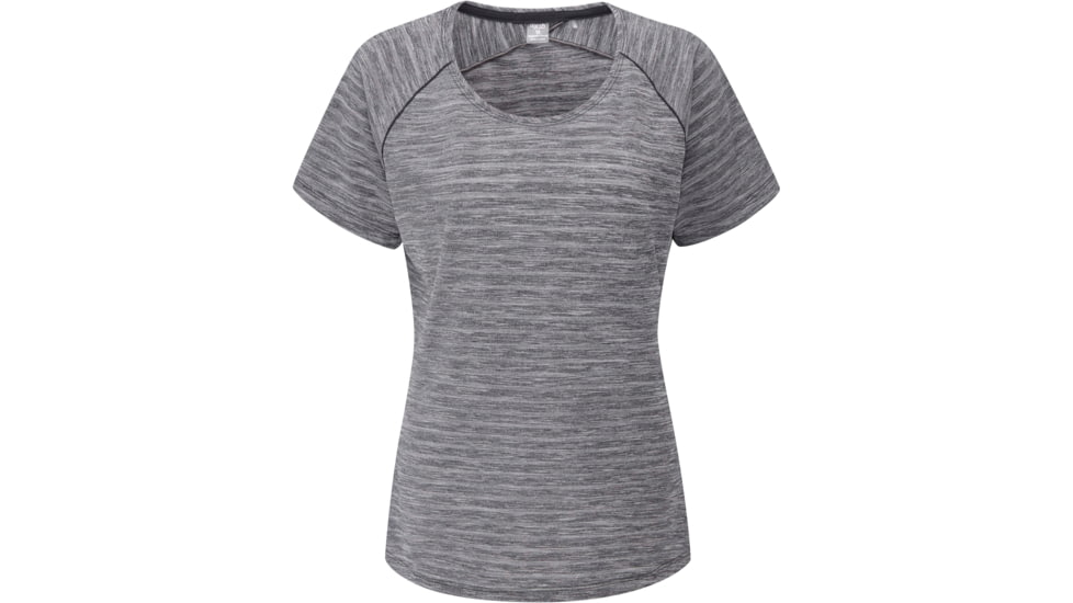 Rab Wisp Tee - Women's, Ebony, 14, QBL-12-EB-14