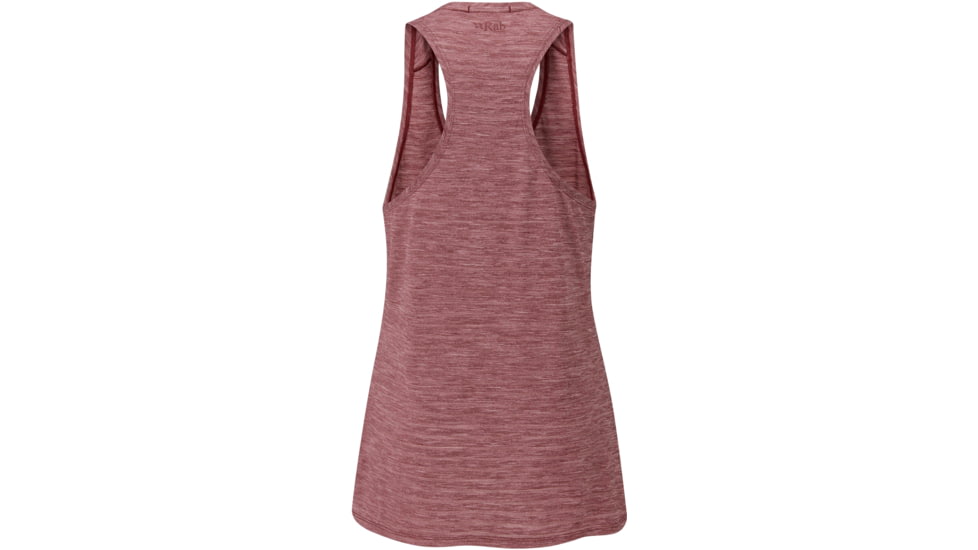 Rab Wisp Vest - Womens, Deep Heather Marl, 10, QBL-13-HD-10