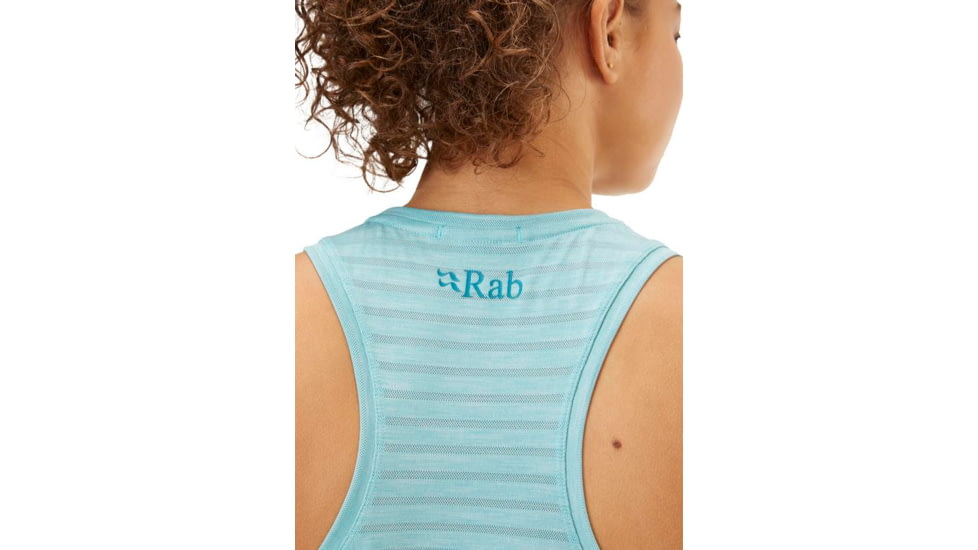 Rab Wisp Vest - Womens, Meltwater Marl, 14, QBL-13-MEL-14