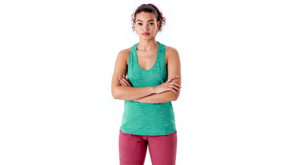 Rab Wisp Vest - Womens, Storm Green Marl, 10, QBL-13-SR-10
