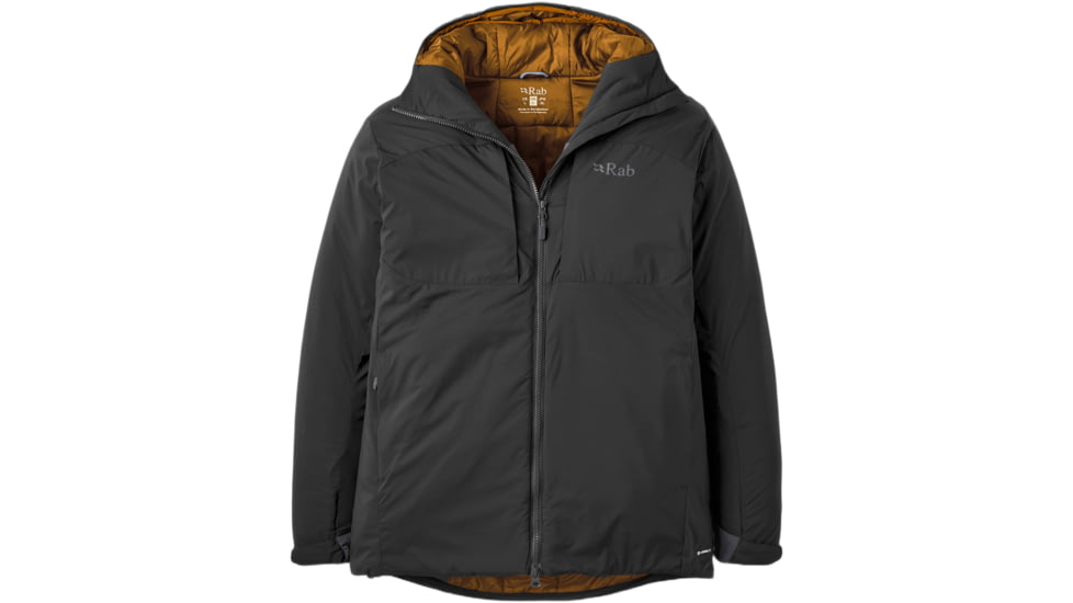 Rab Xenair Alpine Jacket - Men's, Black, Extra Large, QIP-09-BLK-XLG