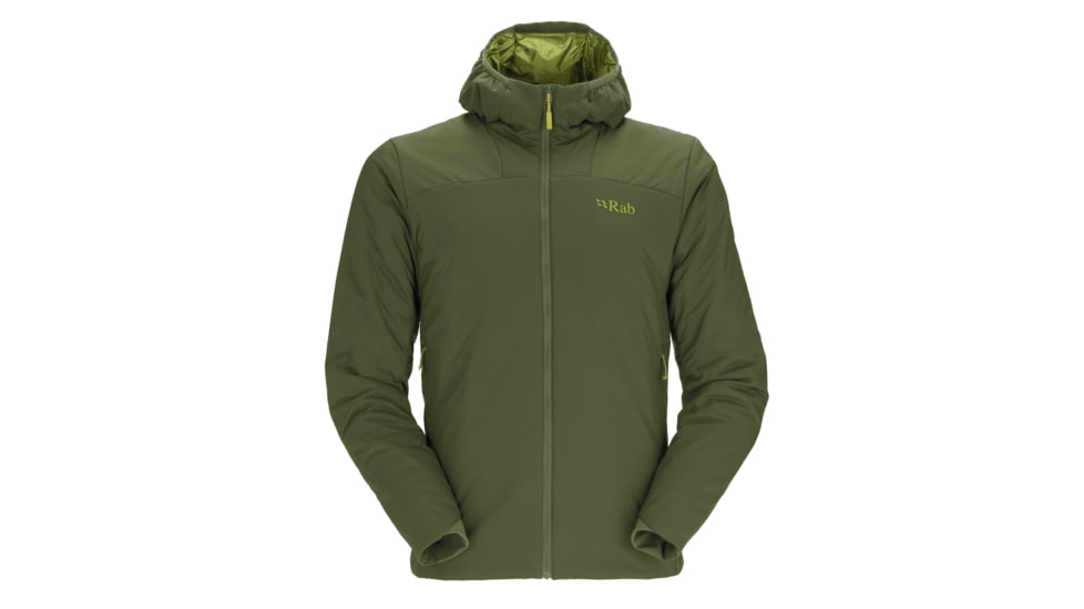 Rab Xenair Alpine Light Jacket - Men's, Army, Extra Large, QIP-01-ARM-XLG
