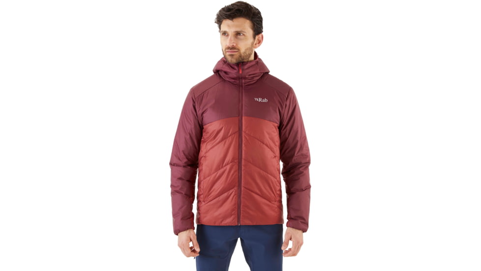 Rab Xenon 2.0 Jacket - Mens, Dark Oxblood Red/Oxblood Red, 2XL, QIO-94-DOO-XXL