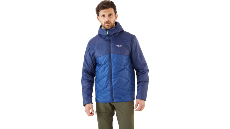 Rab Xenon 2.0 Jacket - Mens, Deep Ink/Nightfall Blue, Large, QIO-94-DIN-LRG