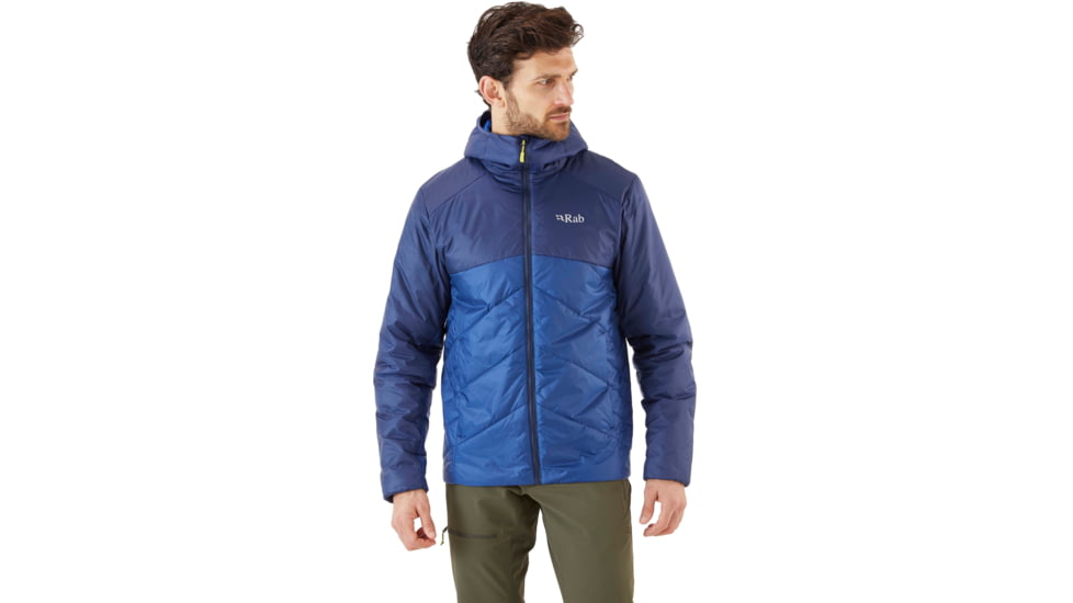 Rab Xenon 2.0 Jacket - Mens, Deep Ink/Nightfall Blue, Large, QIO-94-DIN-LRG