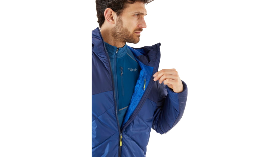 Rab Xenon 2.0 Jacket - Mens, Deep Ink/Nightfall Blue, Large, QIO-94-DIN-LRG