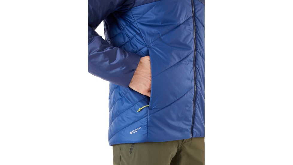 Rab Xenon 2.0 Jacket - Mens, Deep Ink/Nightfall Blue, Large, QIO-94-DIN-LRG