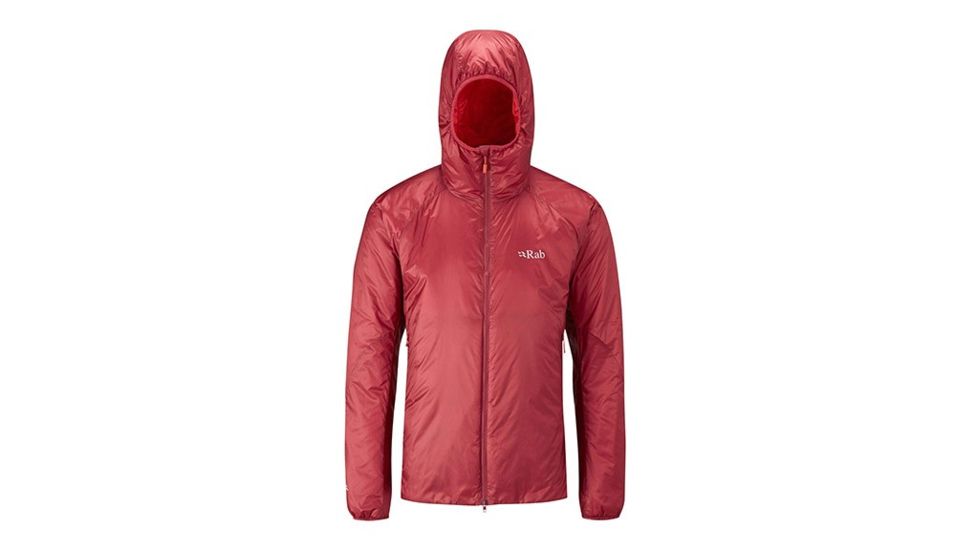 Rab Xenon X Hoodie - Mens, Paprika/ Zinc, Large, QIO-05-PP-L