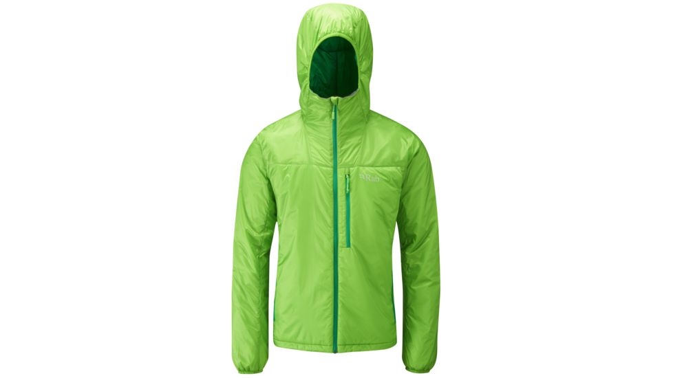 DEMO, Rab Mens Xenon X Hoodie, Wasabi/Flash, Large, QIN-60-WA-L-DEMO