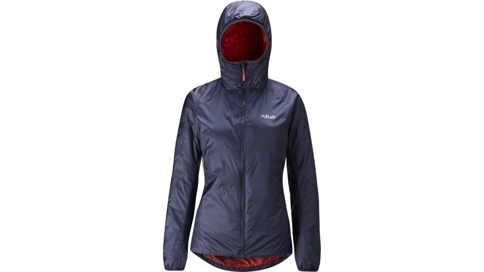 Rab Xenon X Hoodie - Women's, Deep Ink/ Passata, Large, QIO-07-DI-14