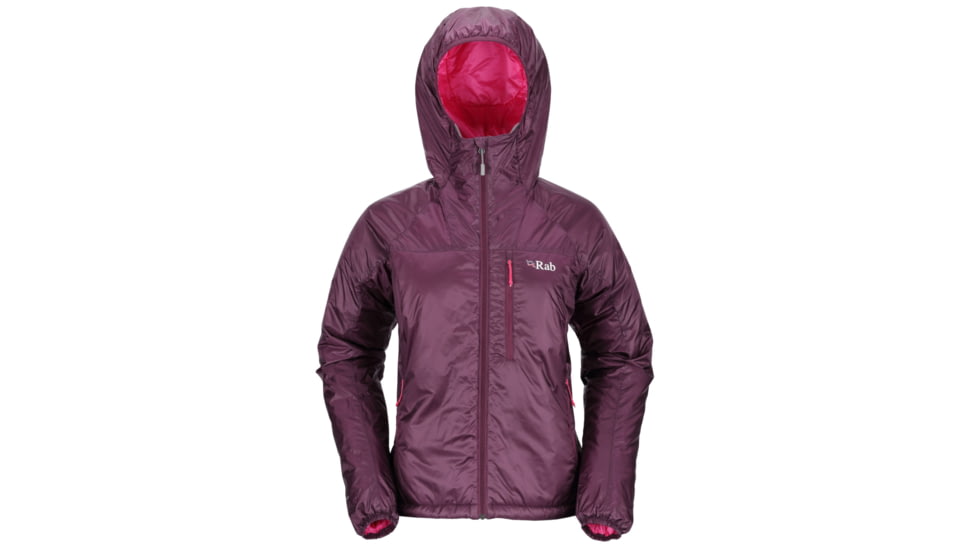 Rab Xenon X Hoodie - Women's, Aubergine, 12, QIN-61-AU-12-DEMO