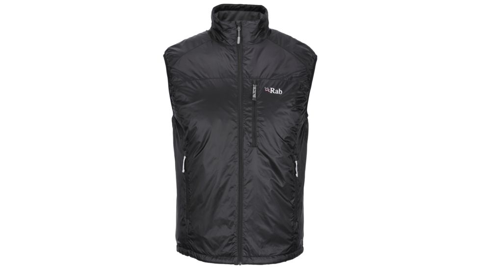 DEMO, Rab Mens Xenon X Vest, Black, Large, QIN-90-BL-L-DEMO
