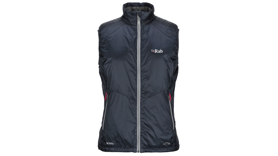 DEMO, Rab Womens Xenon X Vest, Ebony, 12, QIN-77-EB-12-DEMO