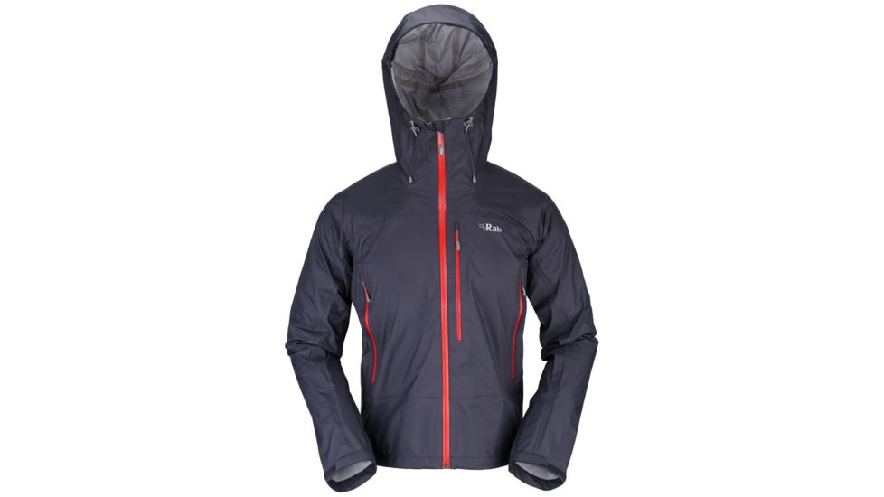 DEMO, Rab Mens Xiom Jacket, Beluga, Large, QWF-33-BE-L-DEMO