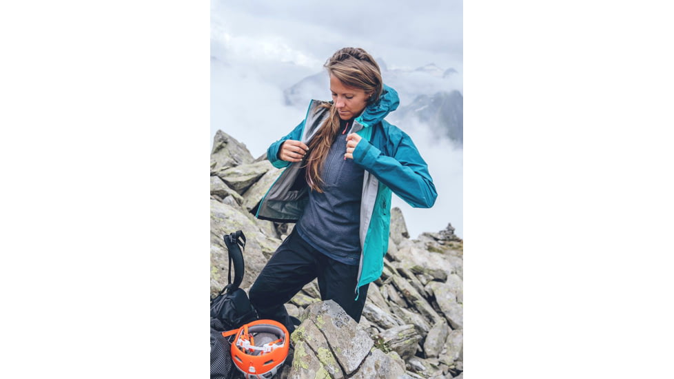 Rab Zenith Jacket - Womens, Atlantis, 10, QWG-43-AT-10