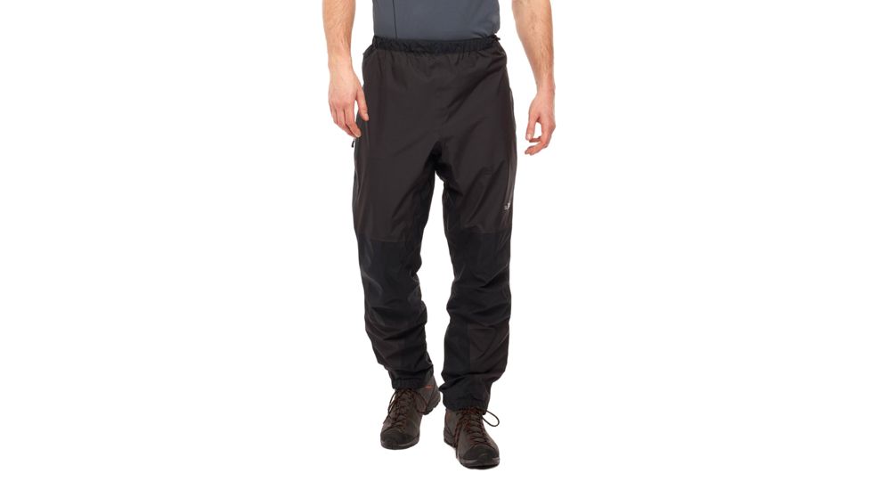Rab Zenith Pants - Mens, Black, Small, Regular, QWG-46-BL-S
