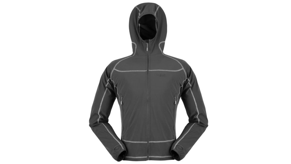 Rab Zephyr Jacket - Men's-Beluga-X-Large