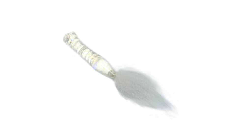 Rabid Baits Fox Tail Ned Rig Bait, 3in, Ghost, FT3-021