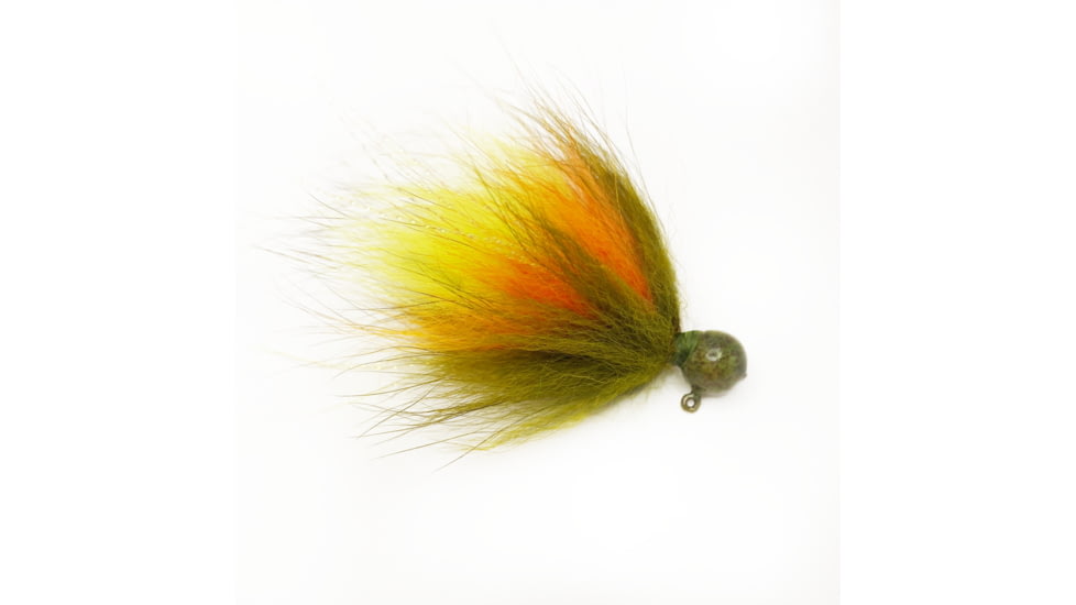 Rabid Baits Hair Jig 1/4oz #1/0 Owner Hook Perch, HJ4-907