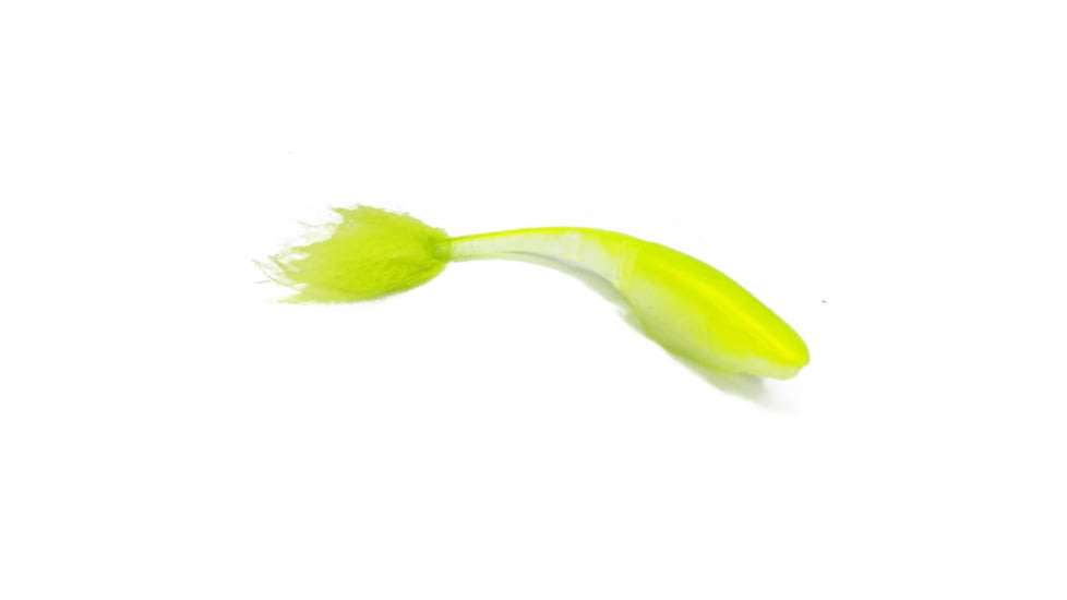 Rabid Baits Rab-Shad Soft Jerk Bait, 6in, Chartreuse, RS6-032